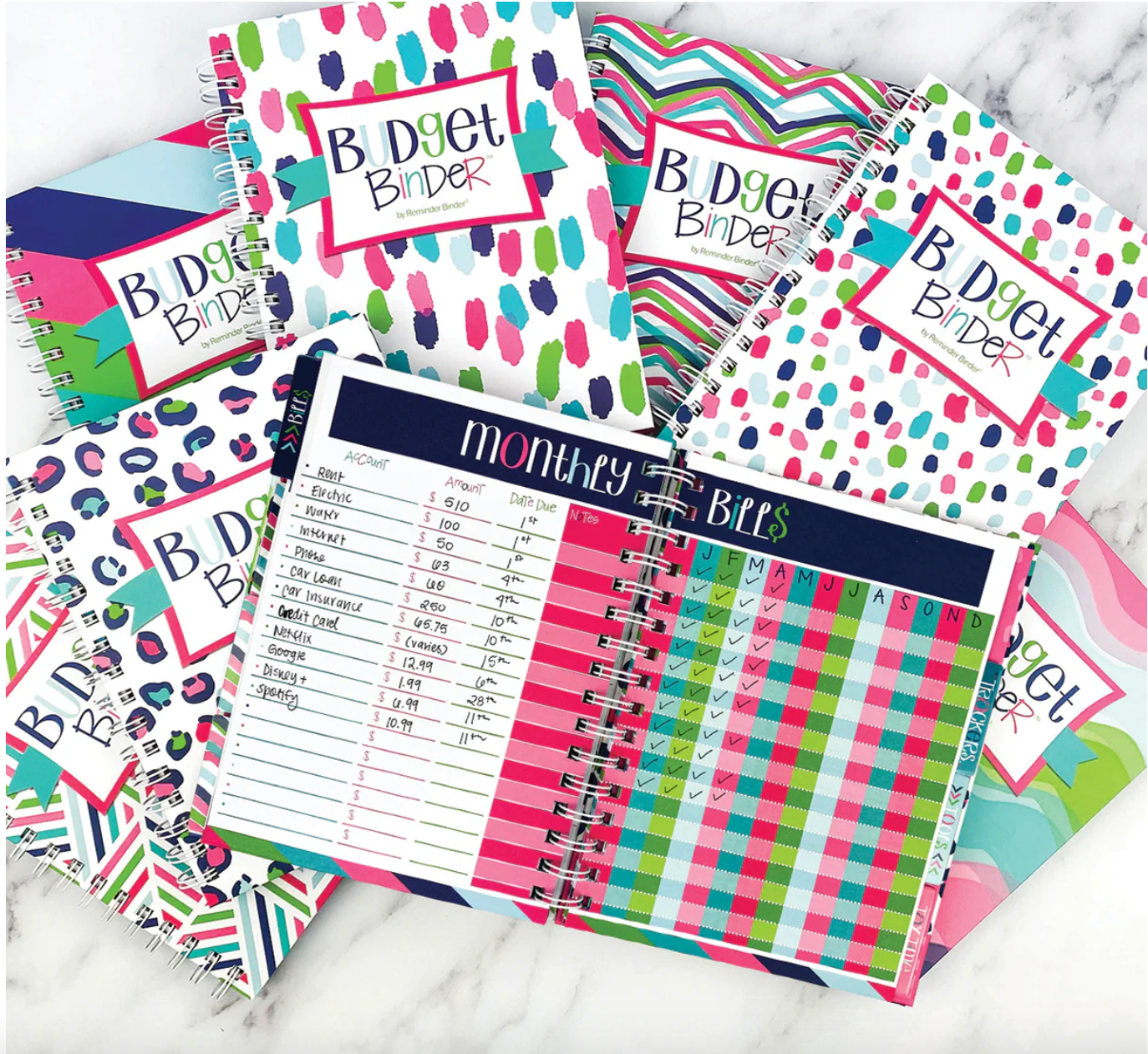 Budget Binder™ Bill Tracker Financial Planner